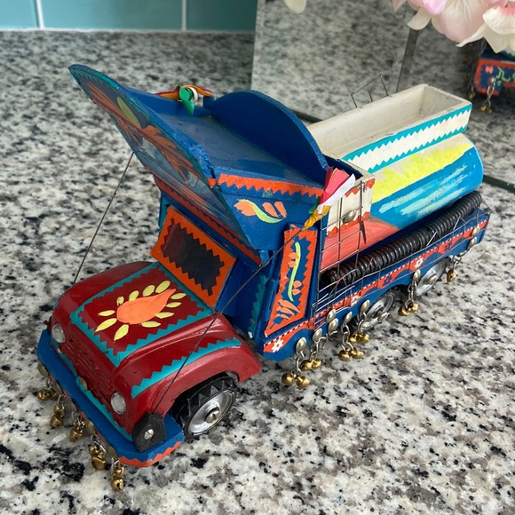 Handmade wooden truck art - Picture 1 of 4